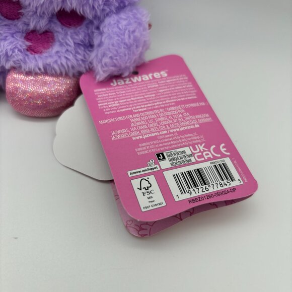 Bum Bumz SweetBumz 4.5" Mini Bowen the Boba Tea Valentine Day Stuffed Plush NEW - Picture 2 of 4